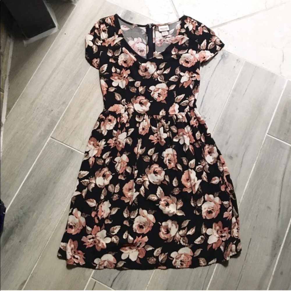 Floral Rose Dress